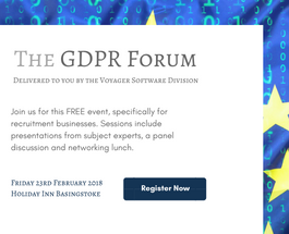 FREE EVENT: GDPR Forum for Recruiters