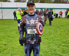 Can you give John a much-needed boost to the finishing line?