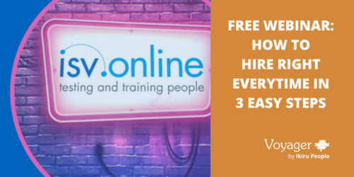 Free Webinar: How to hire right every time in 3 easy steps