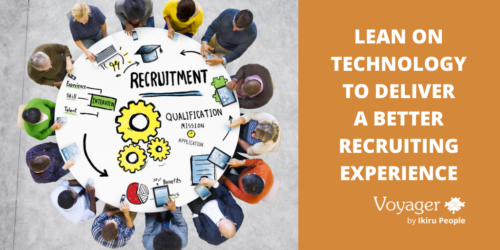 Lean on technology to deliver a better recruiting experience for your candidates and clients