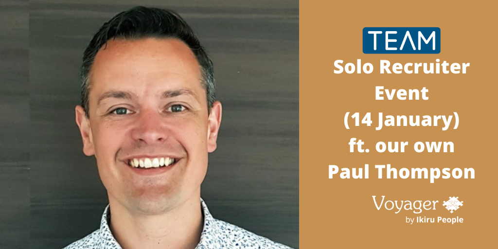 TEAM Solo Recruiter Event on 14 January 2021